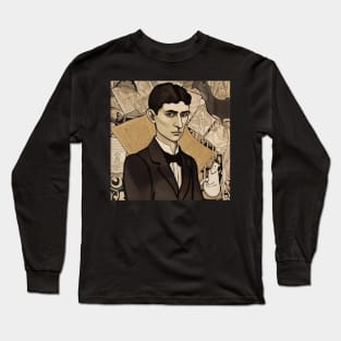 Franz Kafka author Long Sleeve T-Shirt